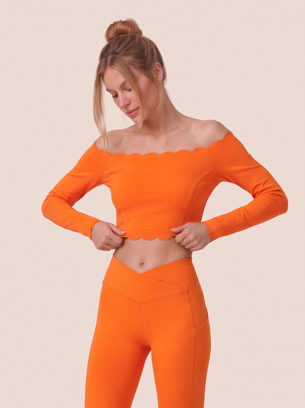 Aura Petal Crop Top