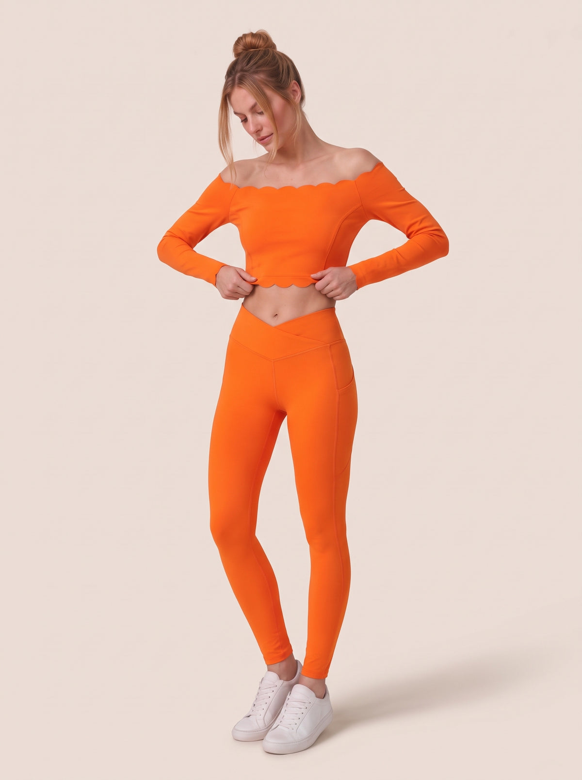 Suede Valen Plus Leggings