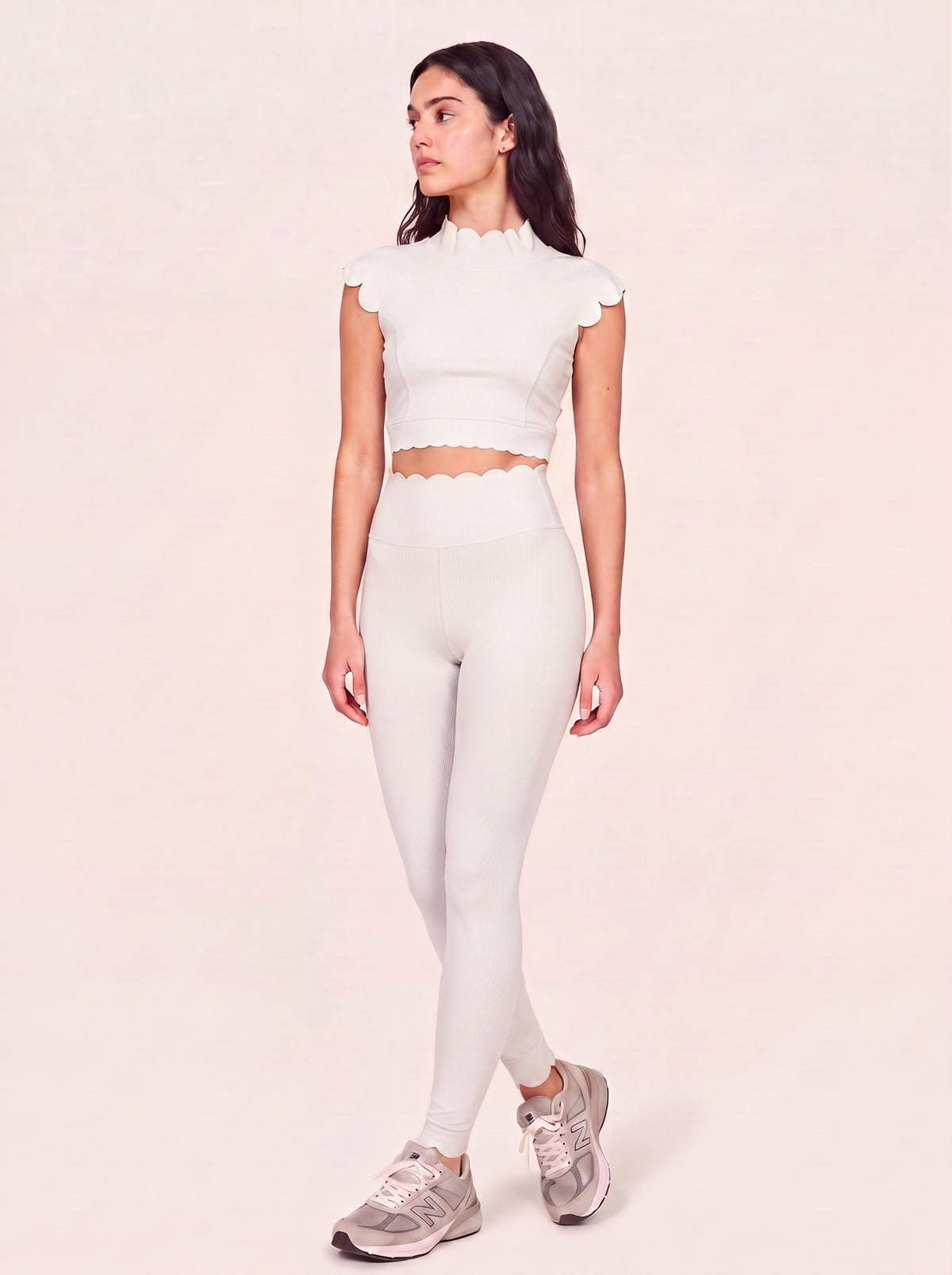 Aura Crest Cap Sleeve Top