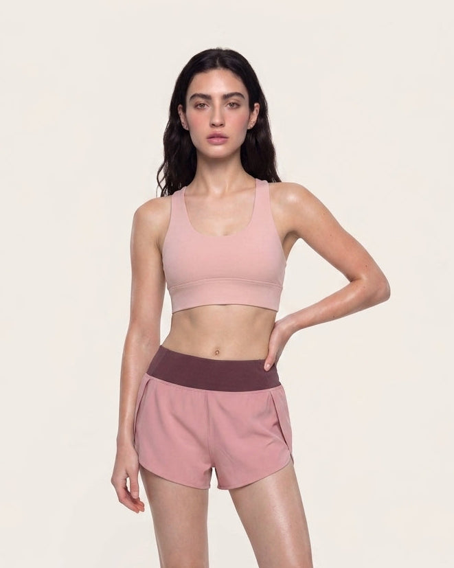 BB Sports Bra and Running Shorts Set