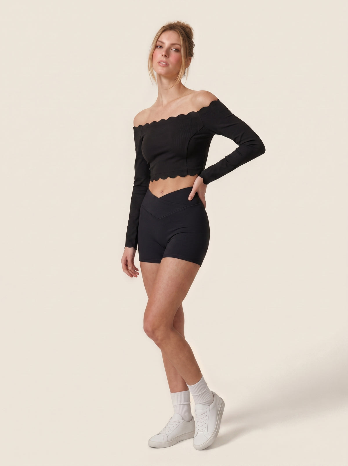 Aura Petal Crop Top